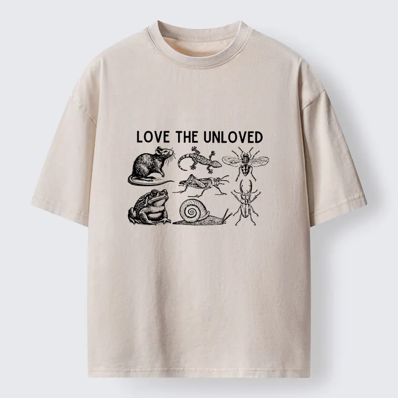 Tokyo-Tiger Embrace Every Small Critter Washed T-Shirt