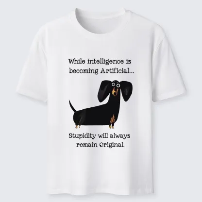 Tokyo-Tiger Dachshund Real Humor Funny Meme Classic T-Shirt