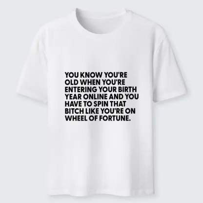 Tokyo-Tiger Relatable Old Human Joke Meme Classic T-Shirt