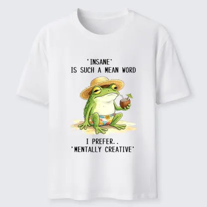 Tokyo-Tiger Mentally Creative Beach Frog Classic T-Shirt