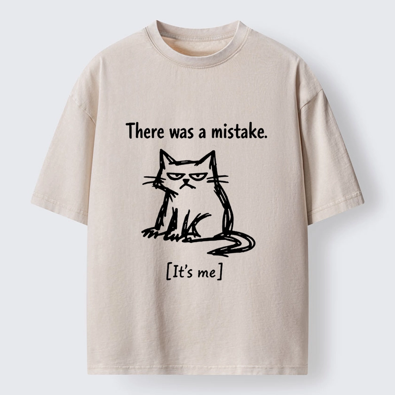Tokyo-Tiger Mistake Cat Funny Meme Washed T-Shirt