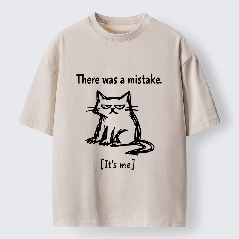 Tokyo-Tiger Mistake Cat Funny Meme Washed T-Shirt