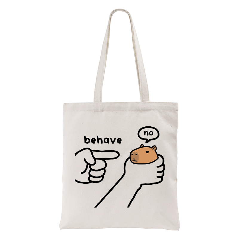 Tokyo-Tiger Dishonest Capybara Tote Bag