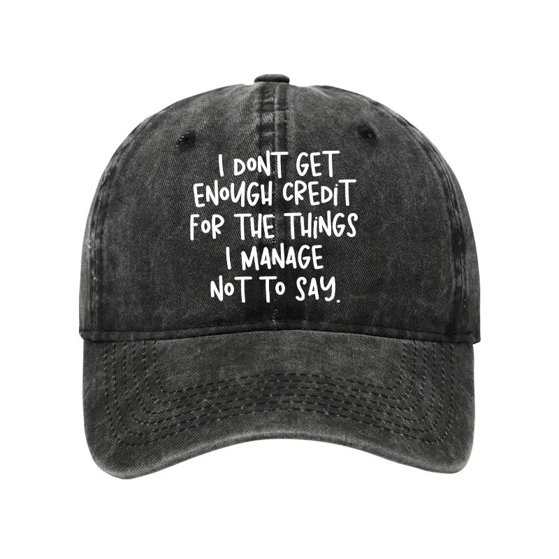 Tokyo-Tiger Saying No Is A Superpower Washed Cap