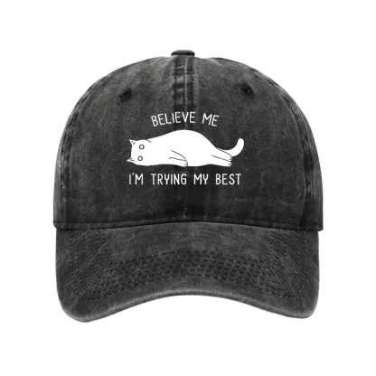 Tokyo-Tiger When Life Is Hard Nap First Washed Cap