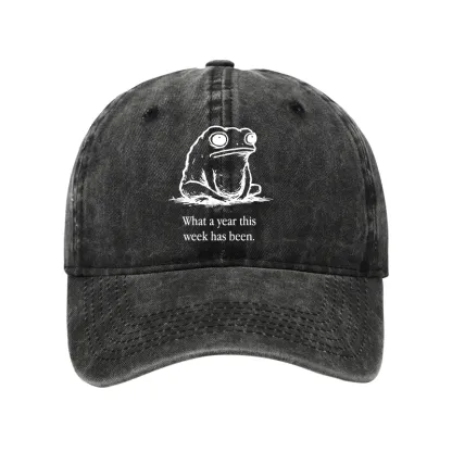 Tokyo-Tiger This Week Feels Like A Whole Year Washed Cap