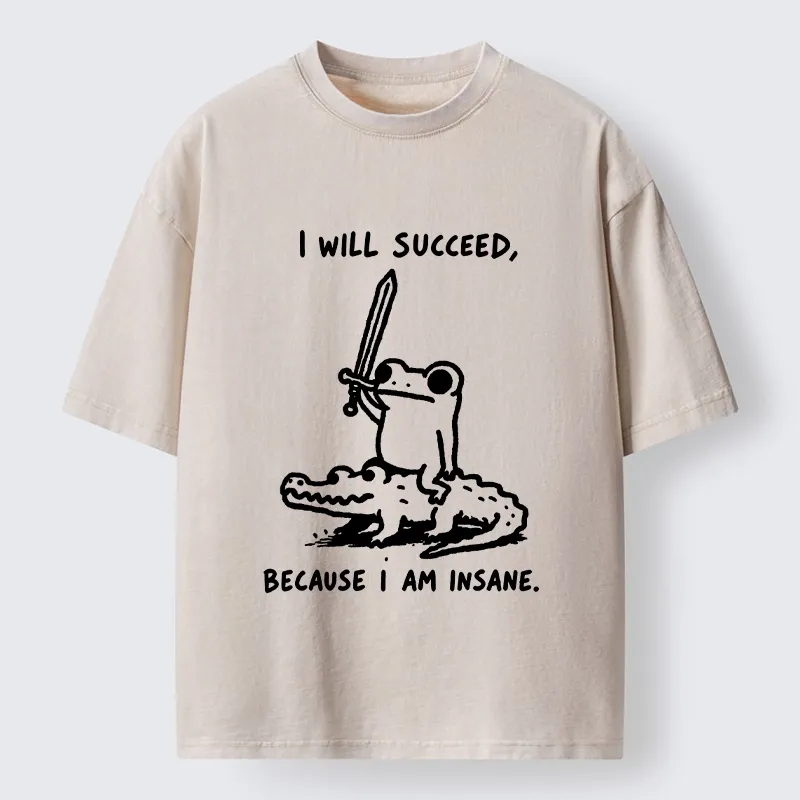 Tokyo-Tiger Warrior Frog Funny Meme Washed T-Shirt Sale