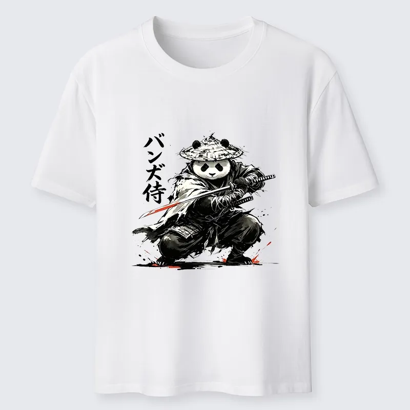 Tokyo-Tiger Panda Samurai Warrior Classic T-Shirt