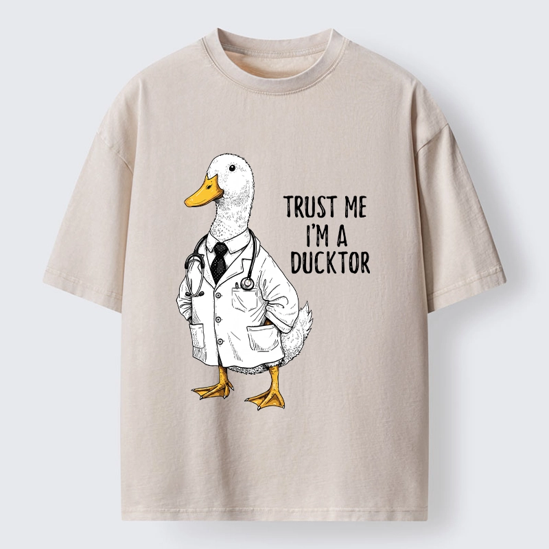 Tokyo-Tiger Trust Ducktor Washed T-Shirt