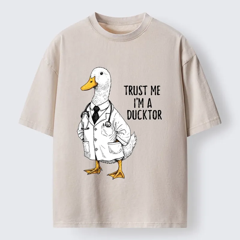 Tokyo-Tiger Trust Ducktor Washed T-Shirt