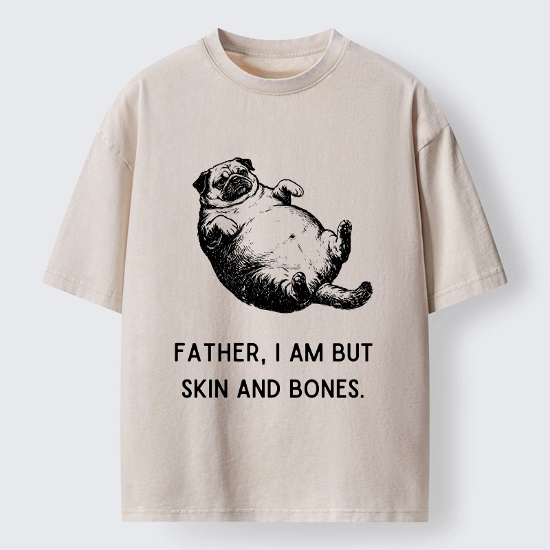 Tokyo-Tiger Skin And Bones Pup Washed T-Shirt