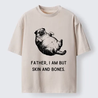 Tokyo-Tiger Skin And Bones Pup Washed T-Shirt