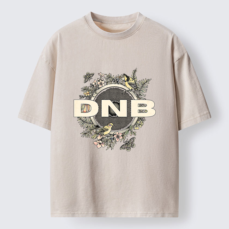 Tokyo‑Tiger Drum And Bass Japanese Washed T-Shirt