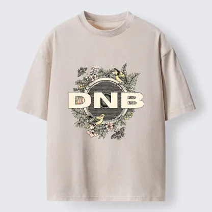 Tokyo‑Tiger Drum And Bass Japanese Washed T-Shirt