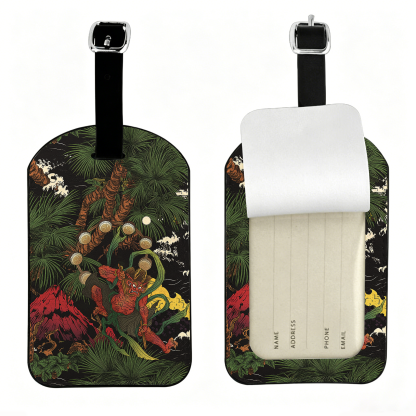 Tokyo-Tiger Japanese Yokai Luggage Tag