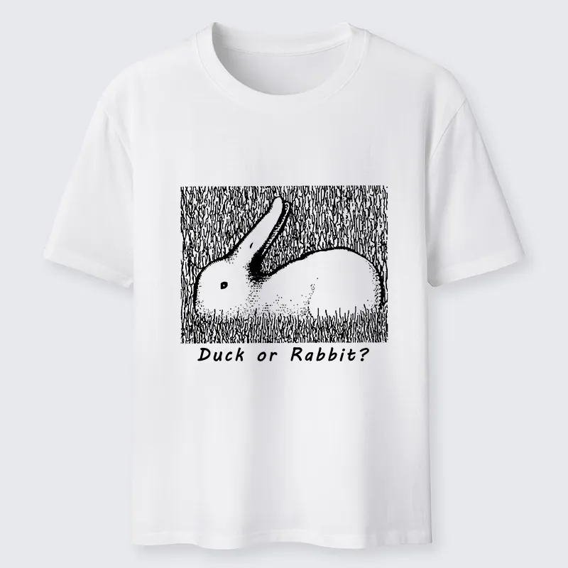 Tokyo-Tiger Funny Duck Rabbit Trick Classic T-Shirt