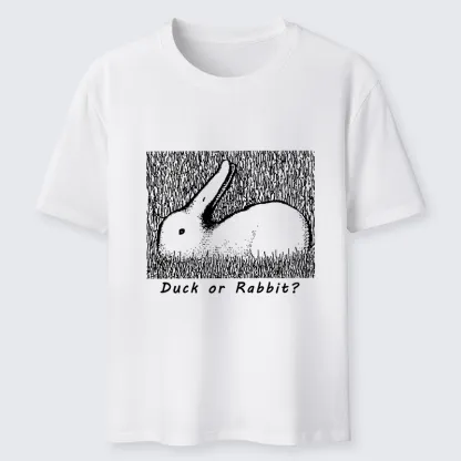 Tokyo-Tiger Funny Duck Rabbit Trick Classic T-Shirt