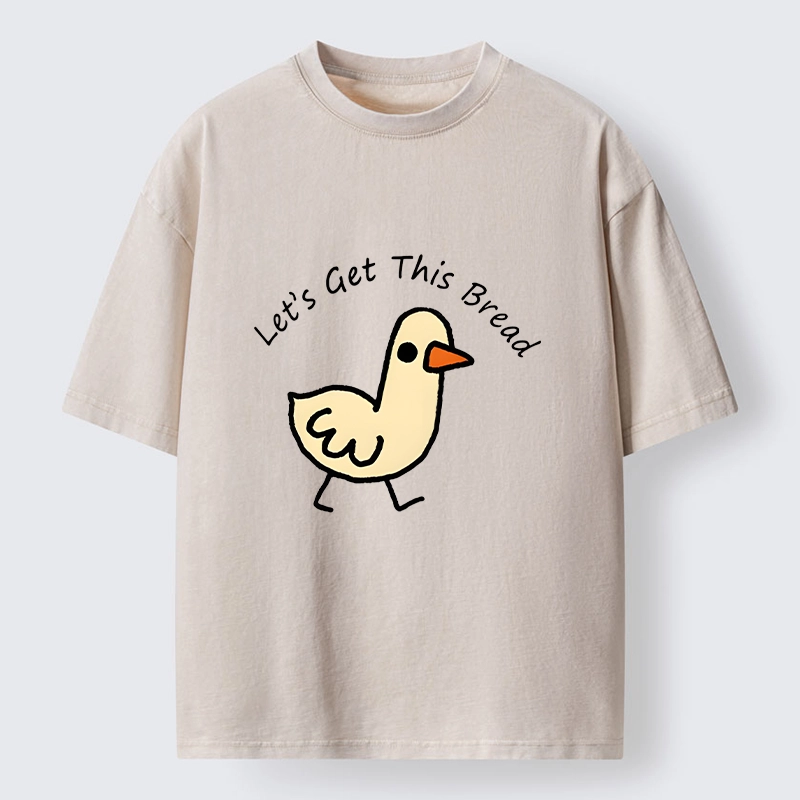 Tokyo-Tiger Earn Money Duck Meme Washed T-Shirt
