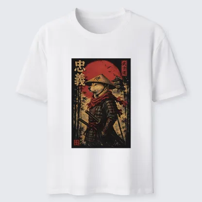 Tokyo-Tiger Loyal Samurai Dog With A Sword Classic T-Shirt