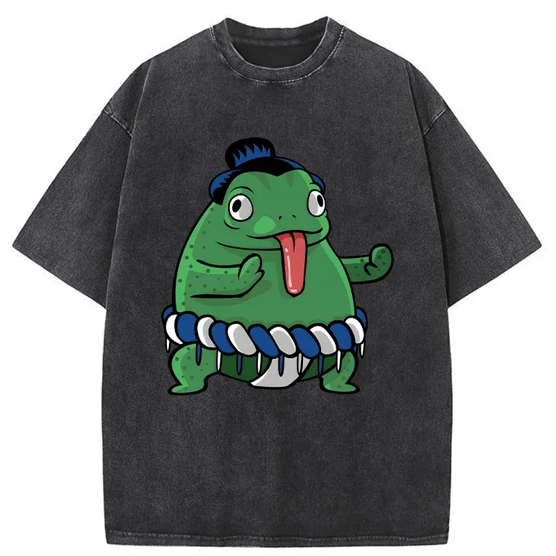 Tokyo-Tiger Sumo Frog Washed T-Shirt