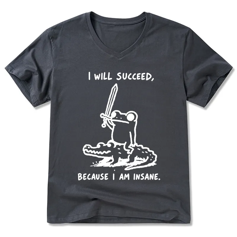 Tokyo-Tiger Warrior Frog Funny Meme V-Neck Classic T-Shirt