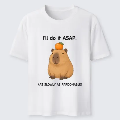 Tokyo-Tiger Slow Task Capybara Meme Classic T-Shirt