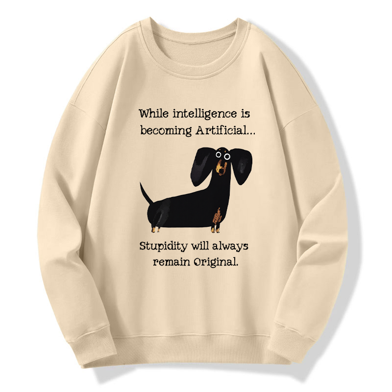 Tokyo-Tiger Dachshund Real Humor Funny Meme Classic Sweatshirt