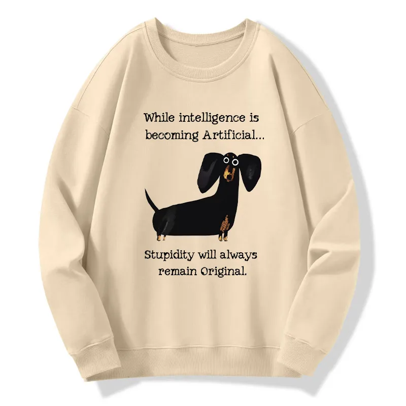 Tokyo-Tiger Dachshund Real Humor Funny Meme Classic Sweatshirt