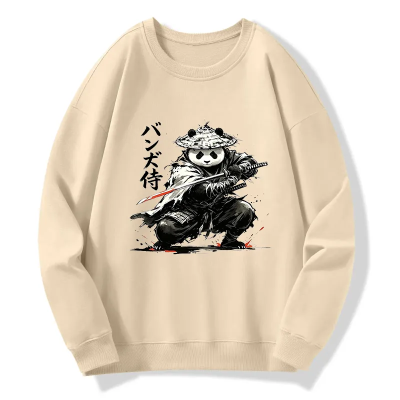 Tokyo-Tiger Panda Samurai Warrior Classic Sweatshirt