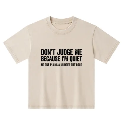Tokyo-Tiger Sarcastic Funny Quote Kids Washed T-Shirt