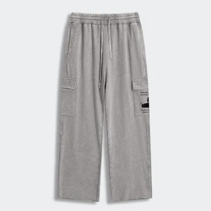 Tokyo-Tiger Dachshund Real Humor Funny Meme Washed Utility Sweatpants