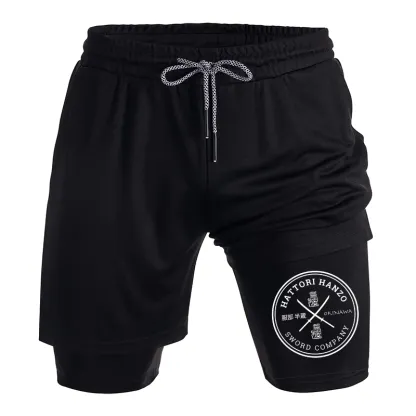 Tokyo-Tiger Hattori Hanzo Sword Company Training Shorts