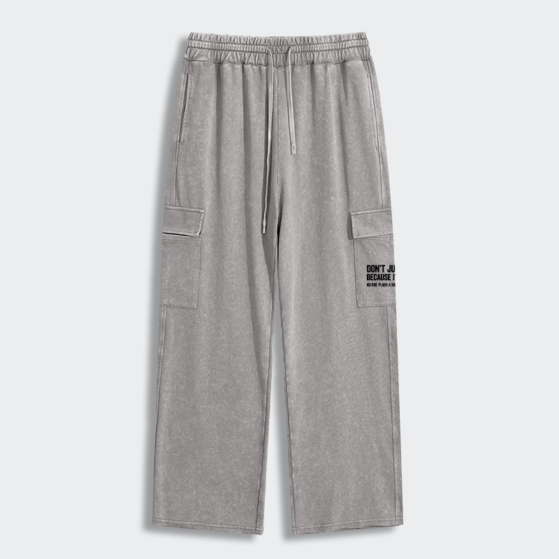 Tokyo-Tiger Sarcastic Funny Quote Washed Utility Sweatpants