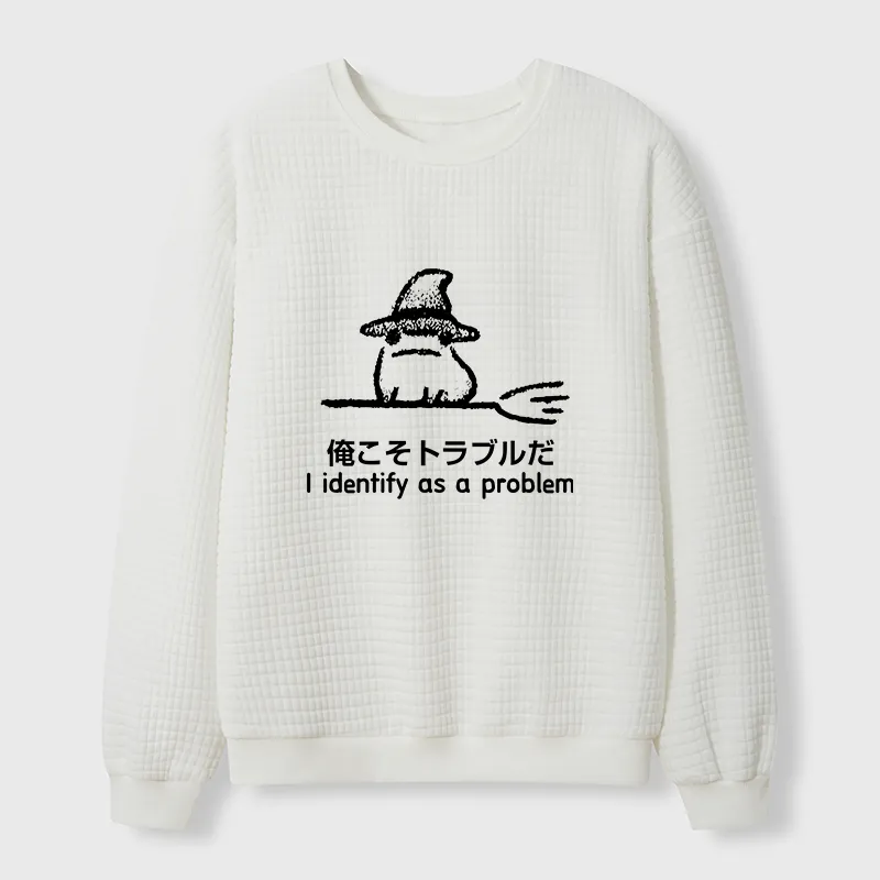 Tokyo-Tiger Mischief Magic Dude Waffle Sweatshirt Sale