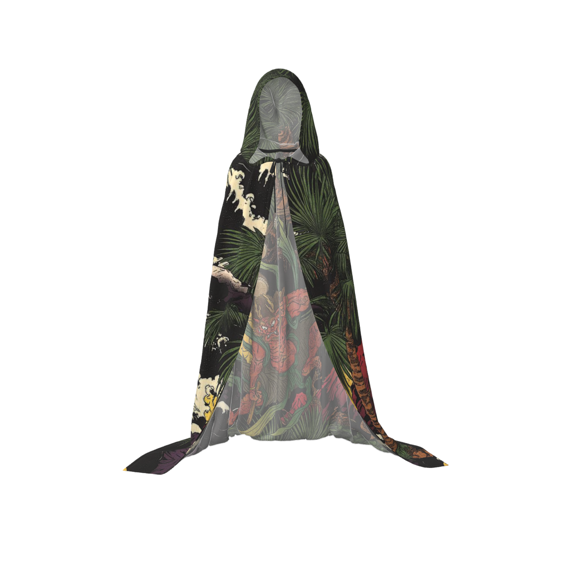 Tokyo-Tiger Japanese Yokai Holiday Cloak