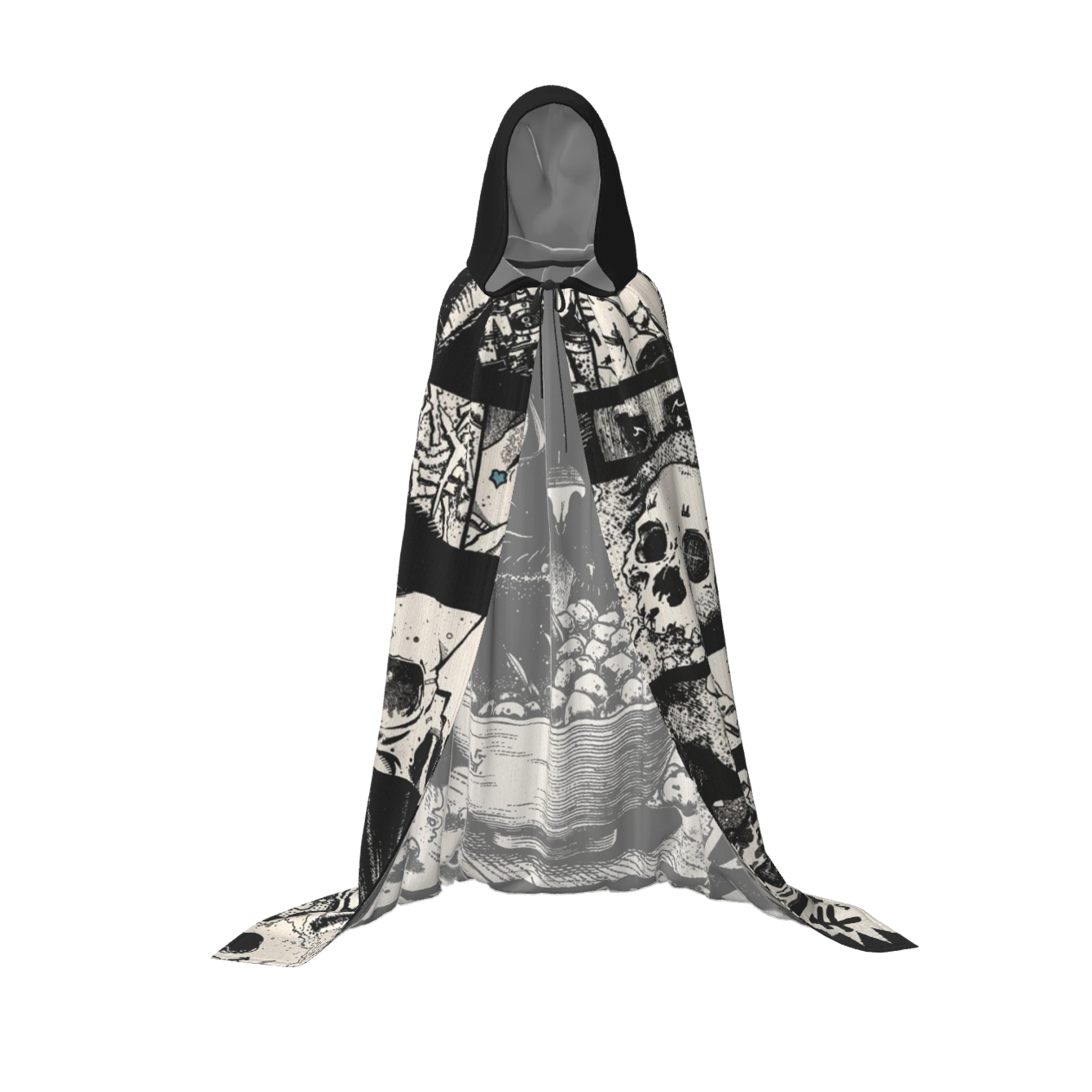 Tokyo-Tiger Cat Collecting Eyeballs Japanese Holiday Cloak