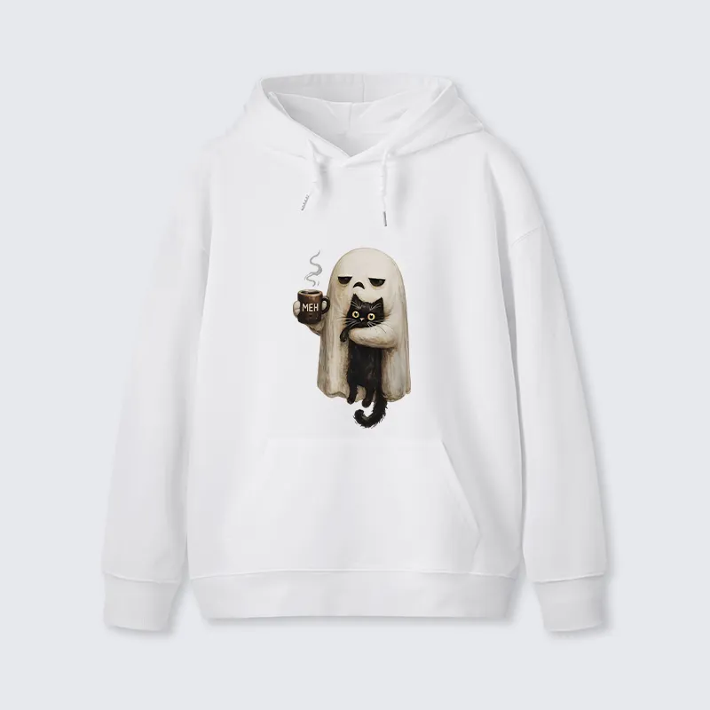 Tokyo-Tiger Ghost Cat Coffee Mood Classic Hoodie Sale