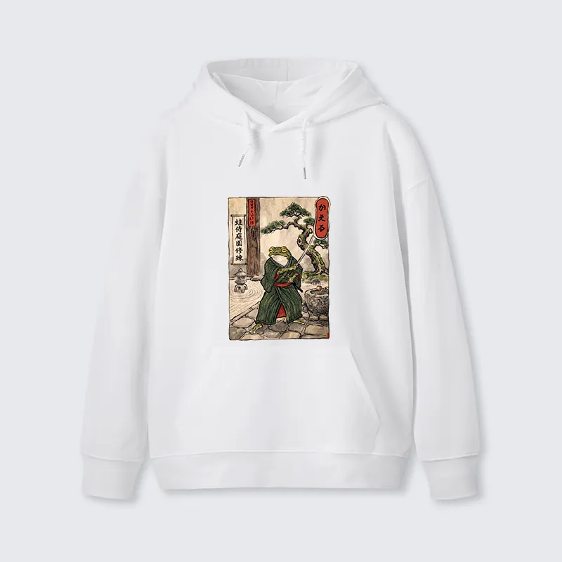 Tokyo-Tiger Samurai Frog Training Classic Hoodie