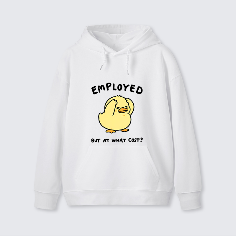 Tokyo-Tiger Funny Work Duck Classic Hoodie
