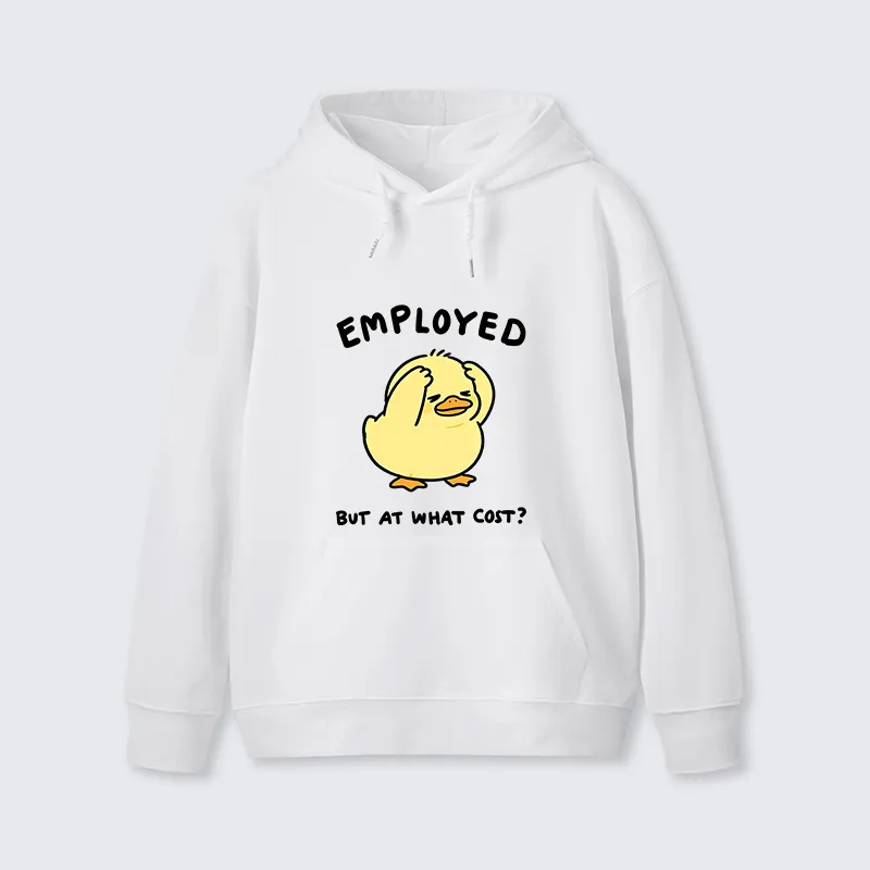 Tokyo-Tiger Funny Work Duck Classic Hoodie