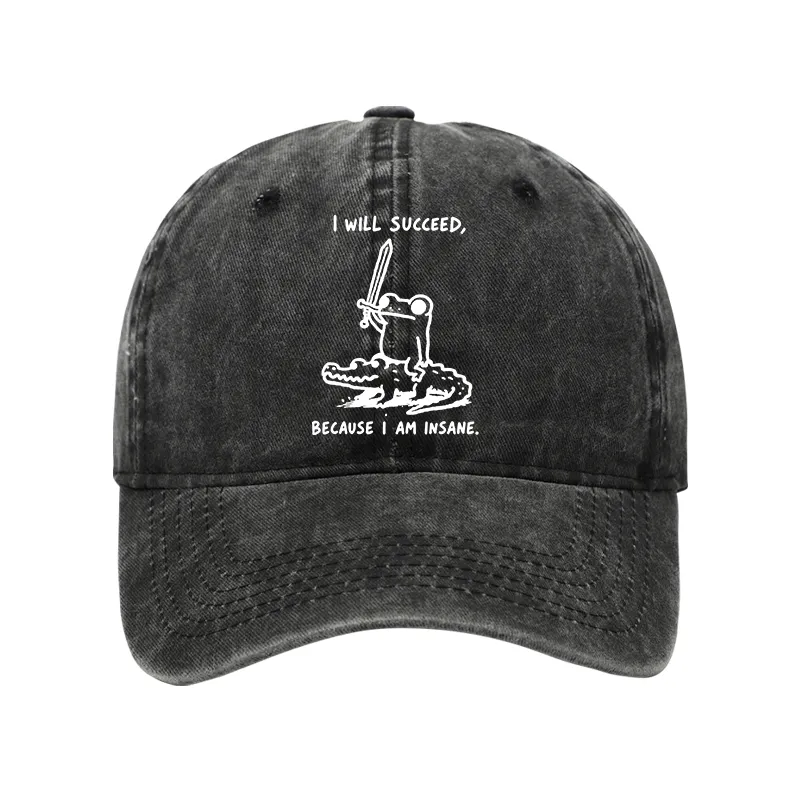 Tokyo-Tiger Warrior Frog Funny Meme Washed Cap