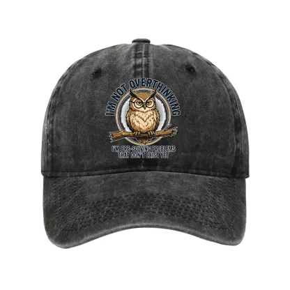 Tokyo-Tiger Overthink Master Owl Washed Cap