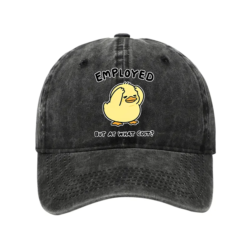 Tokyo-Tiger Funny Work Duck Washed Cap