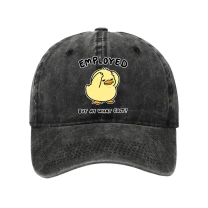 Tokyo-Tiger Funny Work Duck Washed Cap