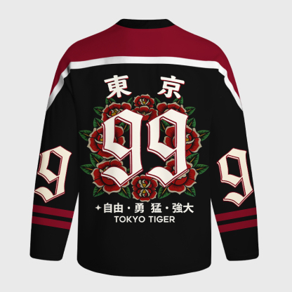 Tokyo-Tiger Tokyo Savage Long-Sleeve Hockey Jersey