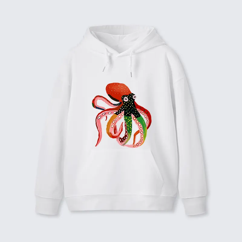 Tokyo-Tiger Colorful Octopus Art Classic Hoodie