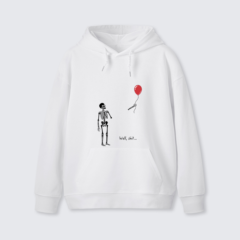 Tokyo-Tiger Skeleton Balloon Meme Classic Hoodie