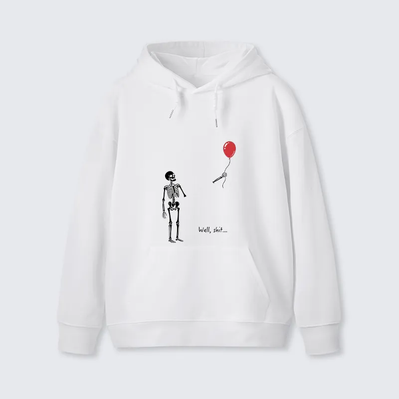 Tokyo-Tiger Skeleton Balloon Meme Classic Hoodie
