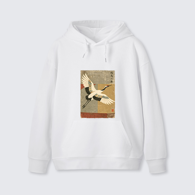 Tokyo-Tiger Crane Spirit Classic Hoodie