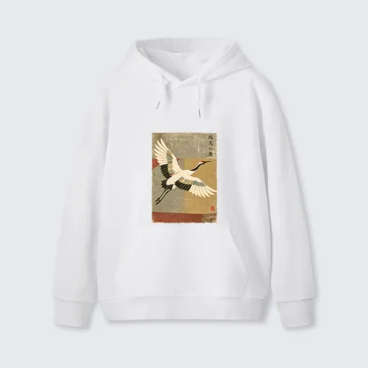 Tokyo-Tiger Crane Spirit Classic Hoodie